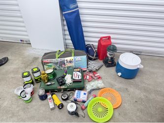 Camping Bundle – Tent, Stove, Chairs, Lantern, Cooler & More