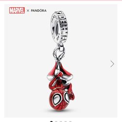 Marvel Hanging Spider Man Dangle Pandora Charm
