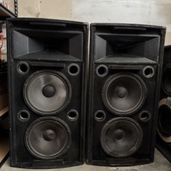Audio Centron ACE-2T Passive PA Speakers – 300W, 8 Ohm, USA Made (Pair)