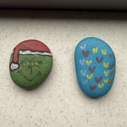 Hand Painted Smooth Rocks 