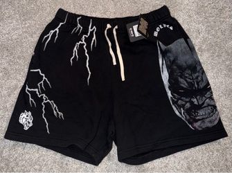 Darc Sport x Batman Unleashed Post Lounge Sweat Shorts Size XL