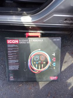 Icon A/C manifold gauge set