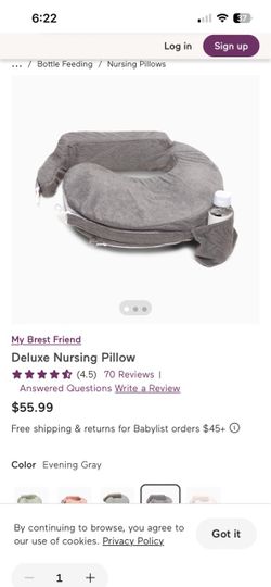 My Brest Friend Deluxe Nursing Pillow