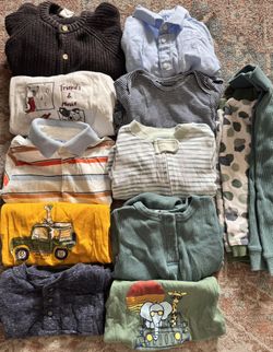 *Lot of 12 boy clothes 12 months