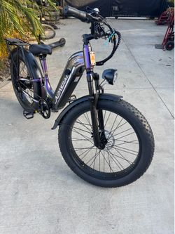E-bike 36mph brand new with rear rack