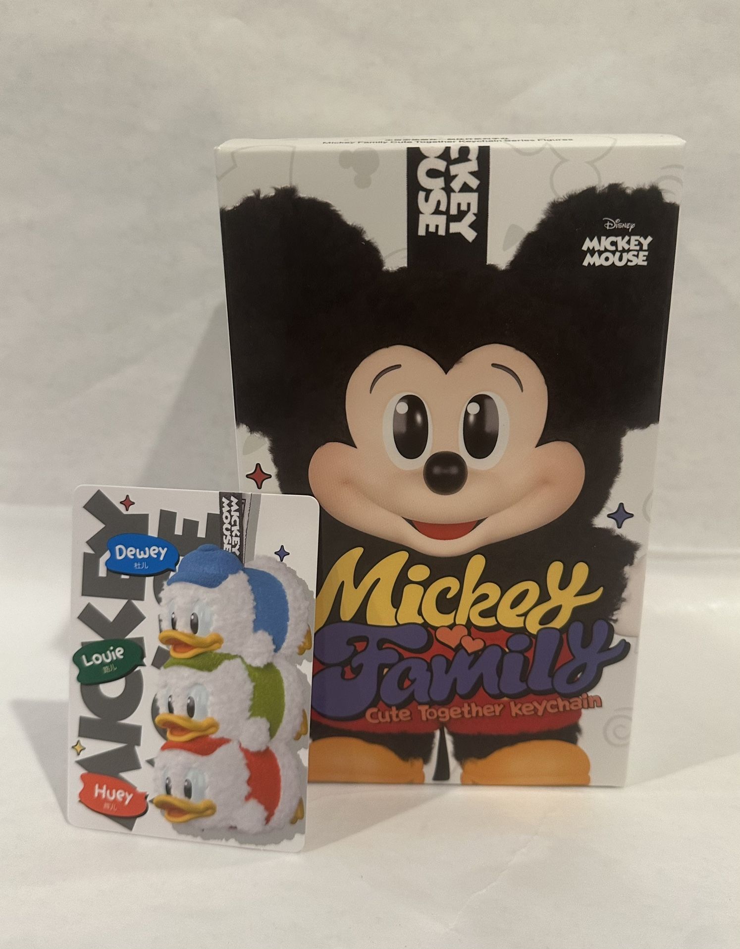 SECRET “Huey, Dewey, Louie” Mickey Family Cute Together Keychain