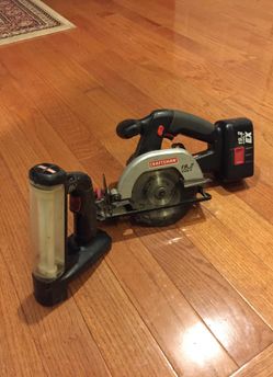 Craftsman saw and light 19,2 v