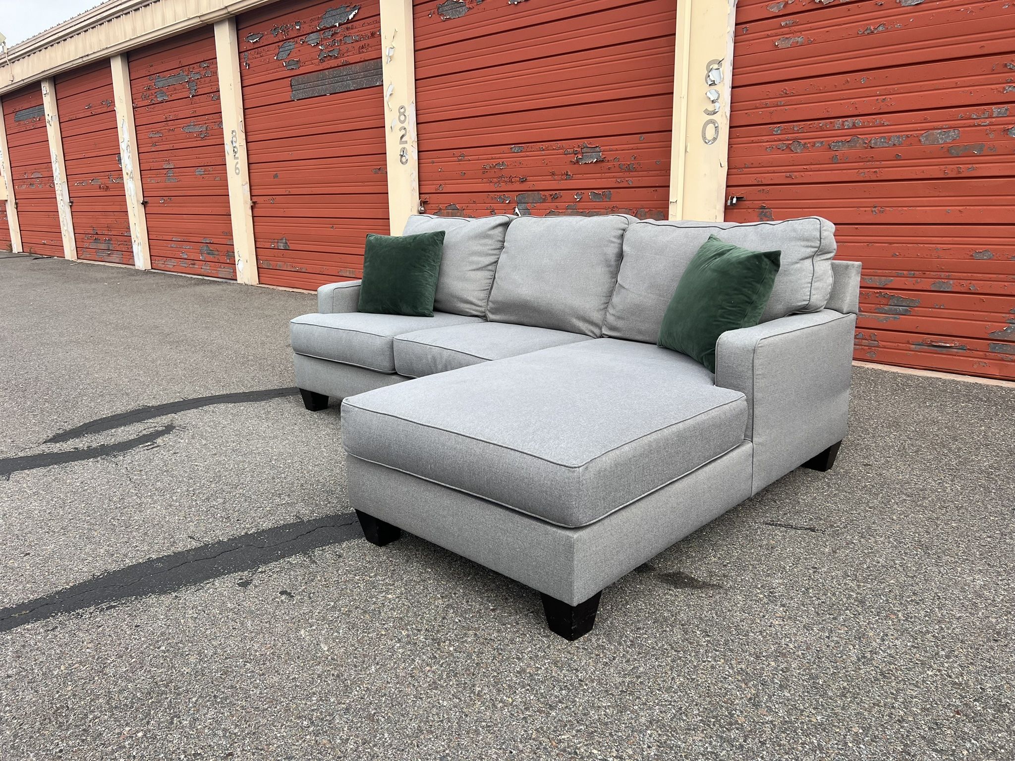 Ashley’s Gray Sectional Sofa Couch
