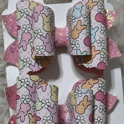 Easter Peeps Hair Bow