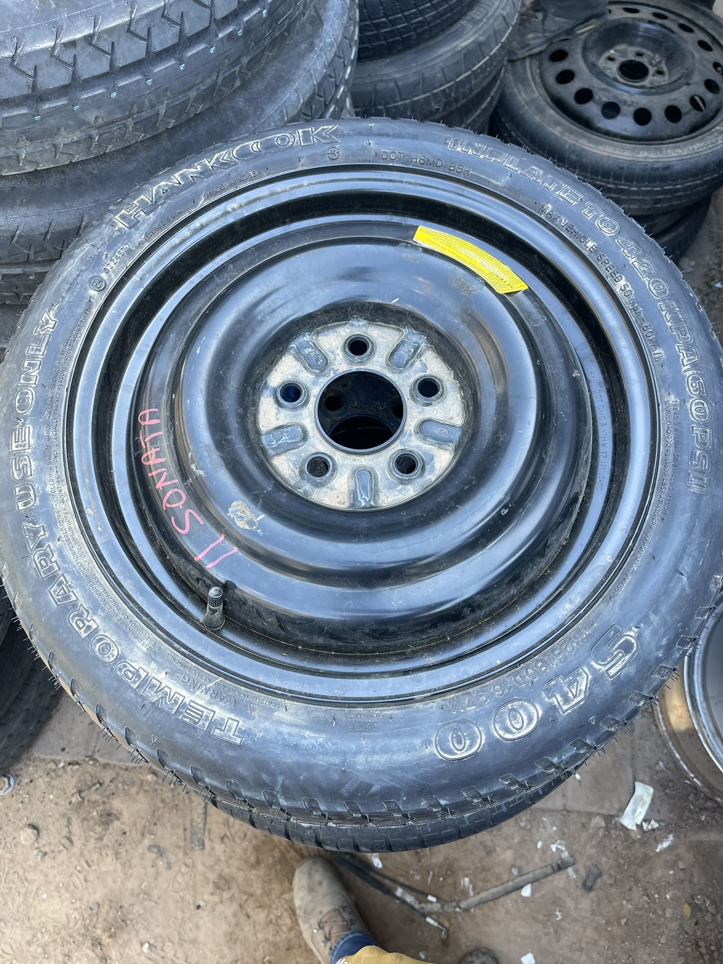 2011 Sonata 16inch Spare Tire