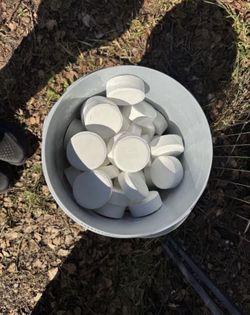 50lbs Buckets Of Chlorine Tablets