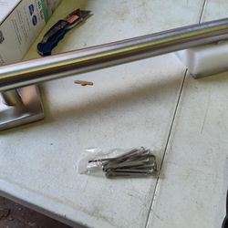 Gatco Elevate 12" Bathtub / Shower / Bathroom Grab Bar In Satin Nickel , Multiple Available 