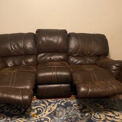 Two Recliner Couch-Price reduced