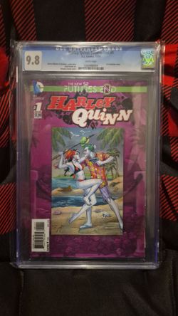 Harley Quinn Futures End #1. 9.8
