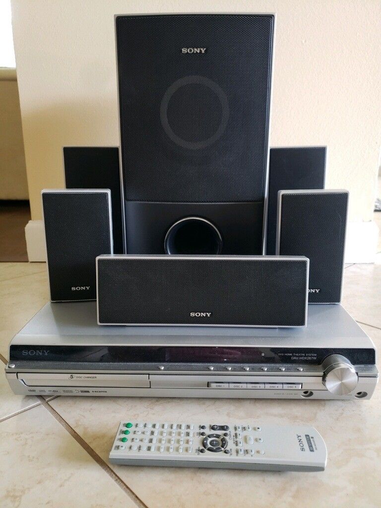 SONY 5 disc DVD/CD Home theater