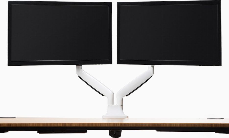 Dual Monitor Adjustable Mount (Jarvis Brand)