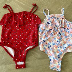 2 Toddler Bathing Suits 