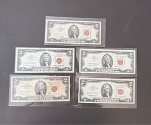 5 of the 1963 $2 Red Seal