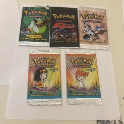 1st edition pack wrappers only