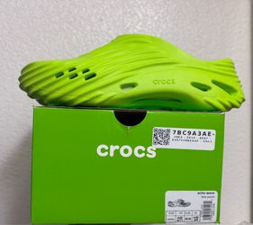 Crocs Slides Echo Wave Lime Punch