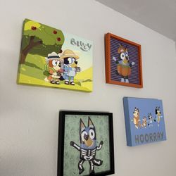 Bluey Wall Decor