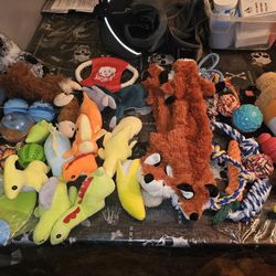 Dog And Puppy Toy Lot 