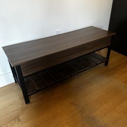 Shoe Storage Bench