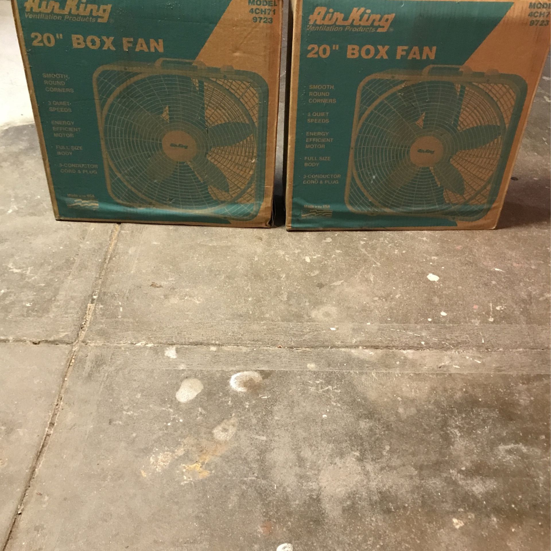 Box Fans 20 Inch