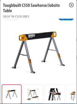 Toughbuilt C550 sawhorse/Jobsite table