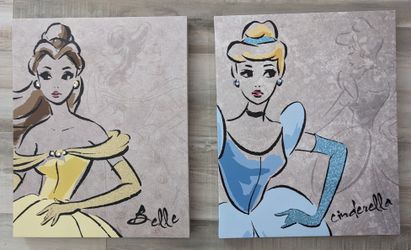 Disney Princess Canvas Art