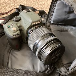 Pentax K50 DSLR With Lens