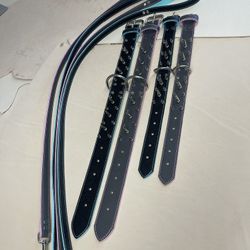 Handmade Leather Collars And Leash Sets