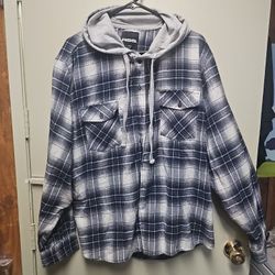 Flannel Hoodie 