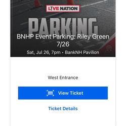 VIP Parking West Only Riley Green
