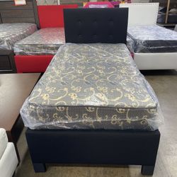 Twin Bed With Mattress $249