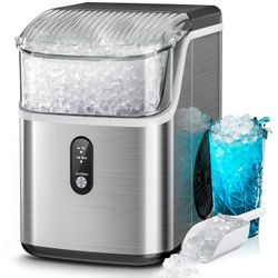 Kismile Nugget Ice Makers Countertop Portable