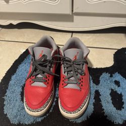 Jordan 3 Red Cement 