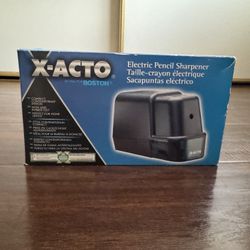 X-Acto Pencil Sharpener Electric Ablack 19221