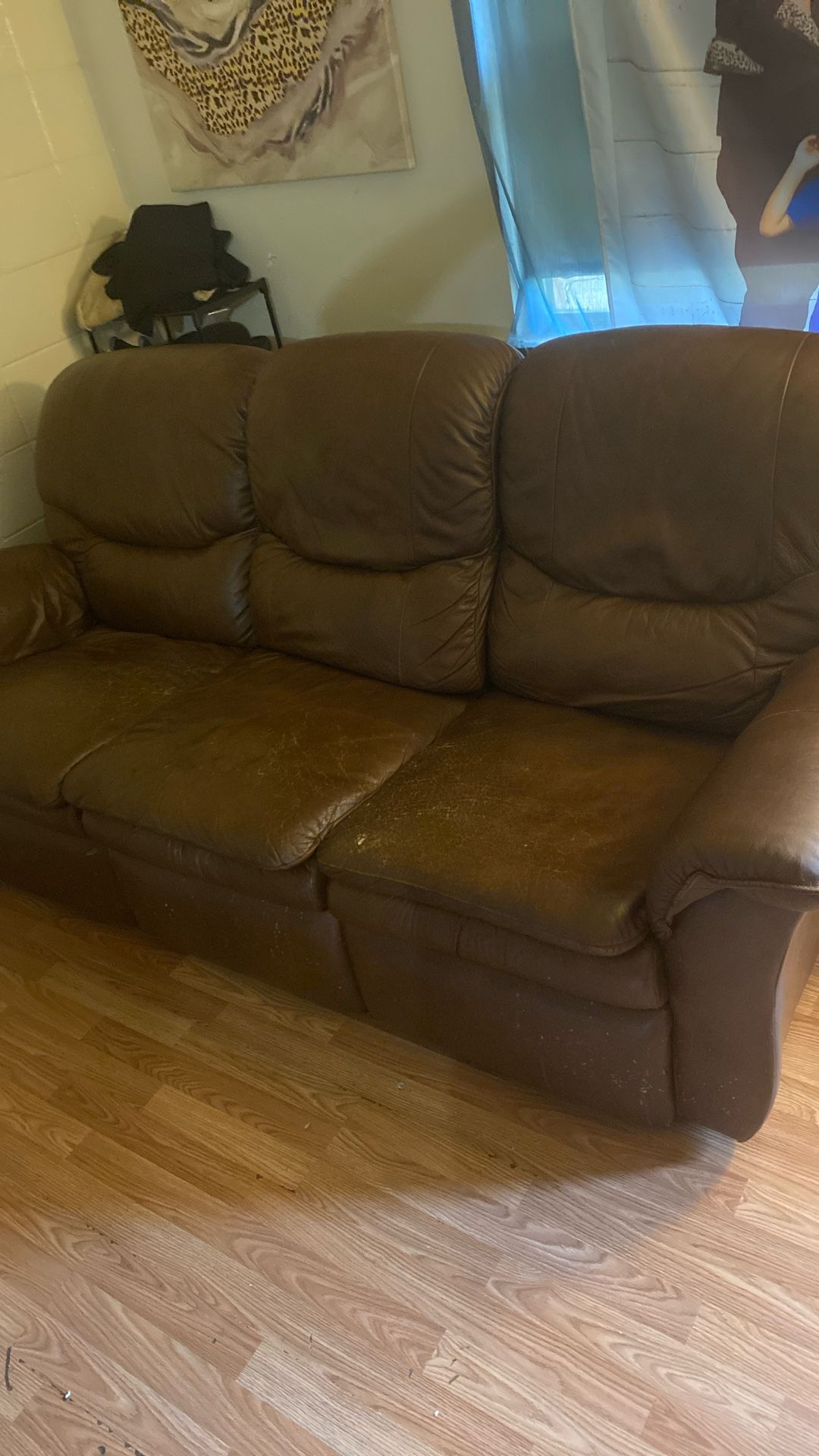 Leather Couch