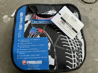 Auto Trac Peerless Snow Chain 0231905 Self Tightening Traction Chain Brand New Sealed