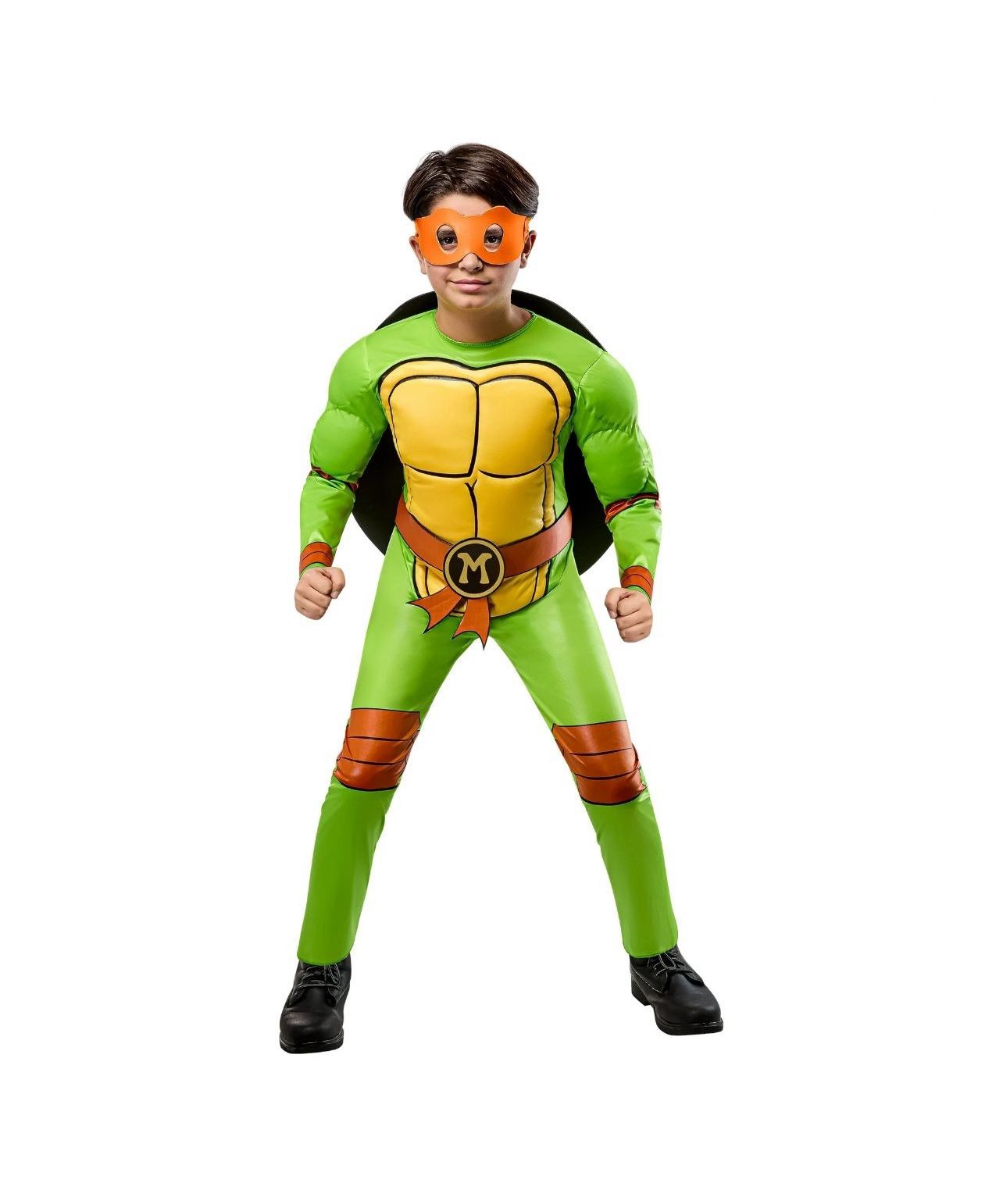 Teenage Mutant Ninja Turtles 4-in-1 Halloween Costume for Children, Boys Size L (10/12), New