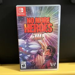 No More Heroes 3 III Nintendo Switch video game console system or Lite Oled Three