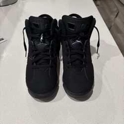 Black Jordan 6s $100