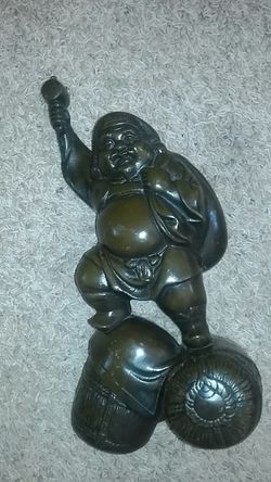 Vintage Japanese Daikoku Sculpture