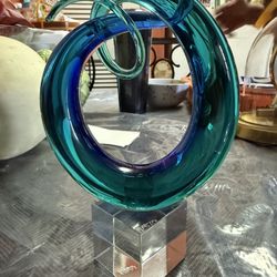 Mtarfa Glass Paperweight 