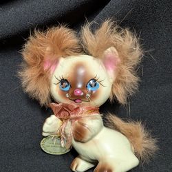 Vintage MCM 'Freddie The Furry Kitten" Cir. 1950