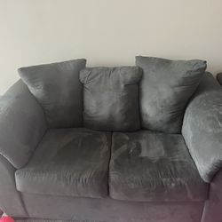 2 Piece Memory Foam Couch Set 