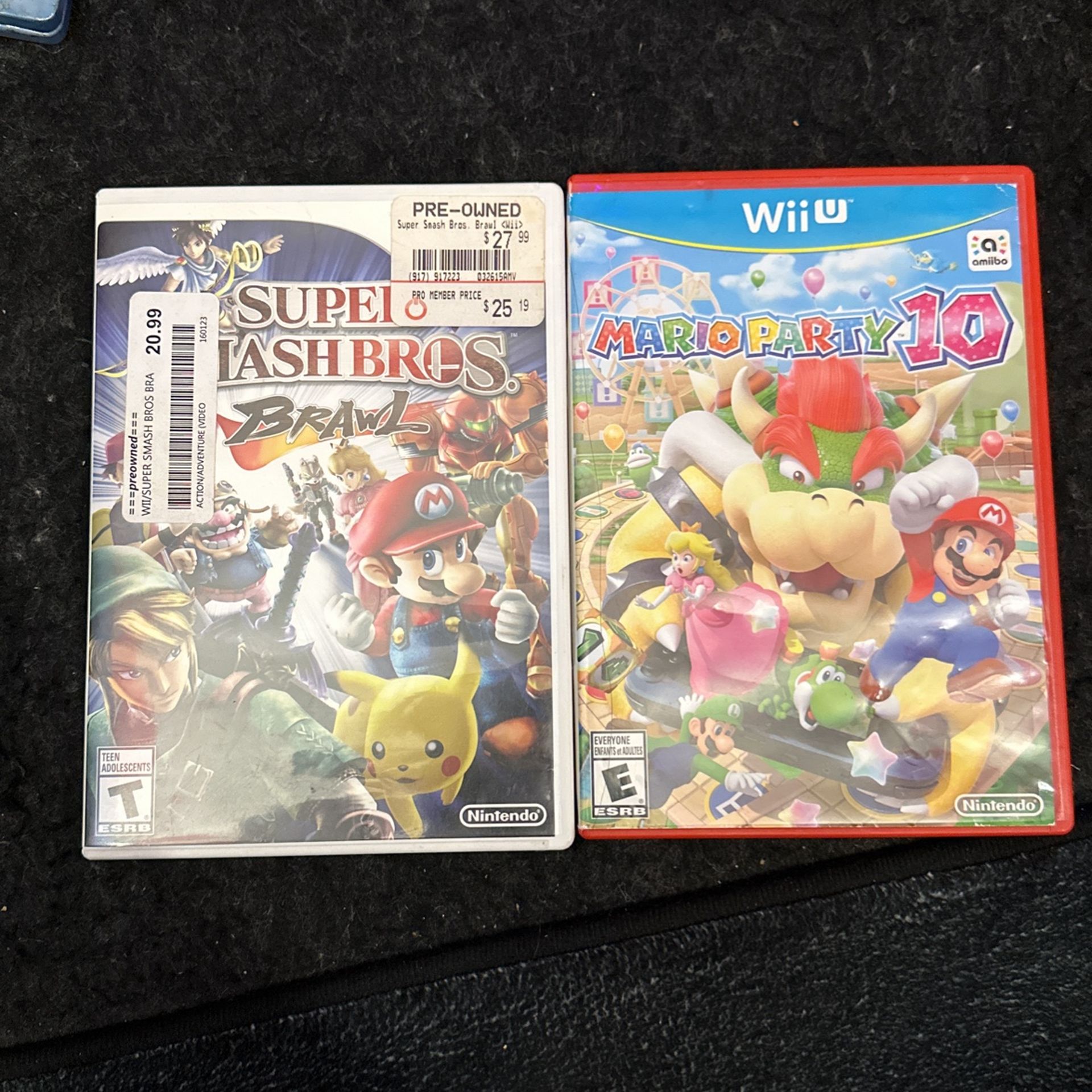 Mario Party 10 & Super Smash Bros