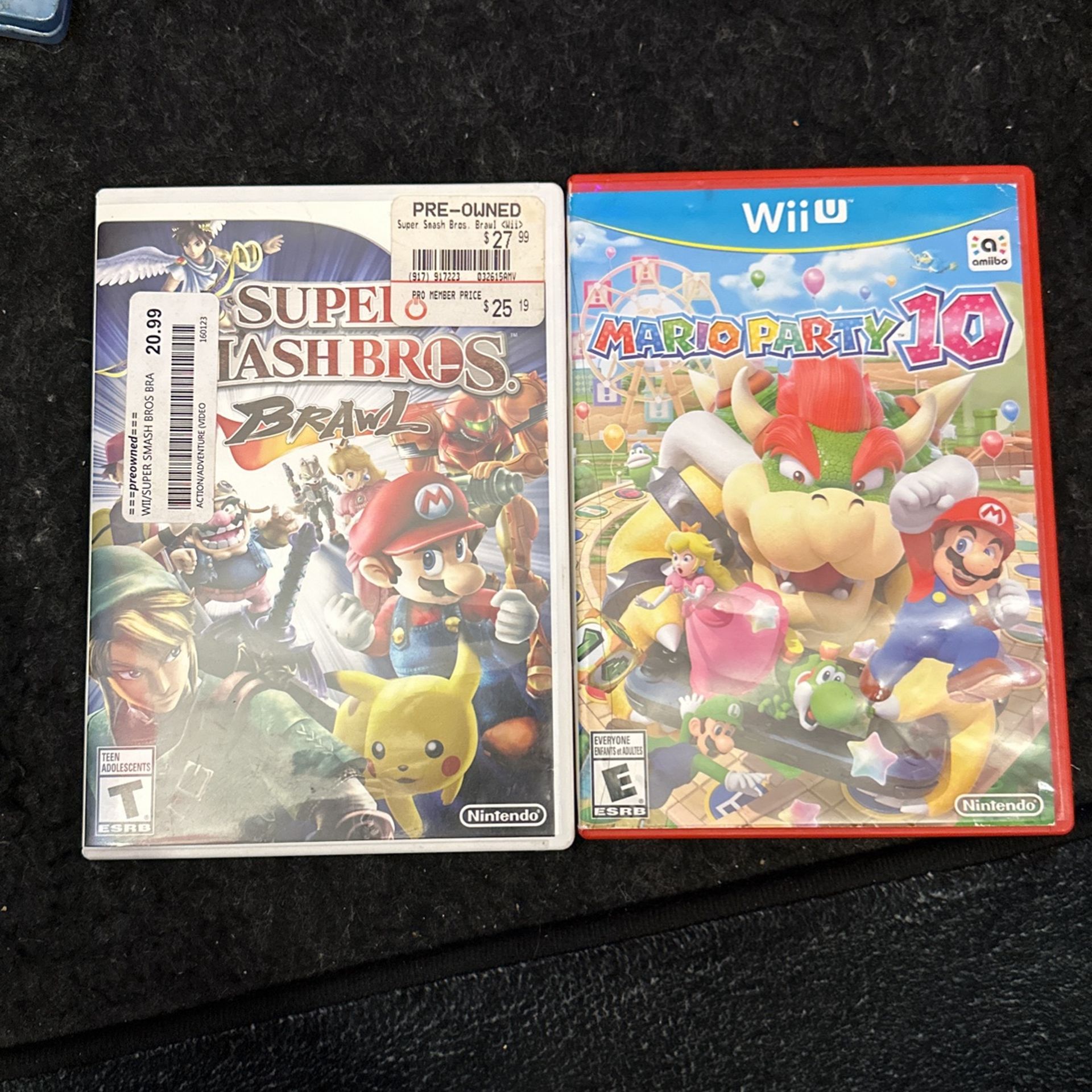 Mario Party 10 & Super Smash Bros 