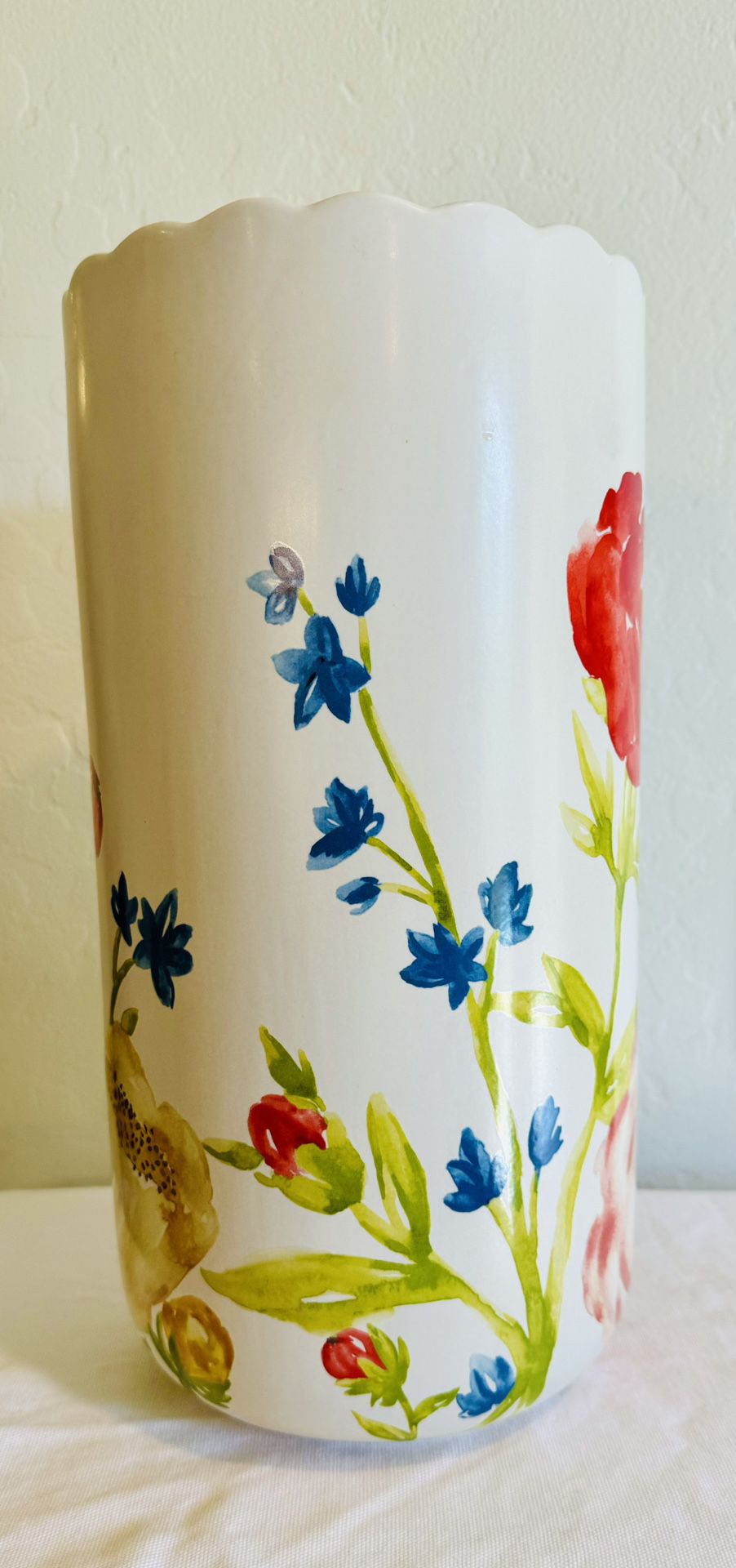 opalhouse floral vase 13.5” tall